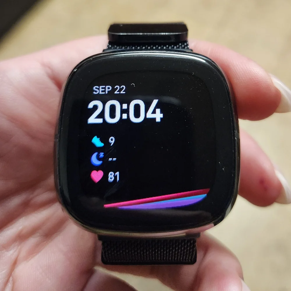 Fitbit Sense - carbon fiber edition